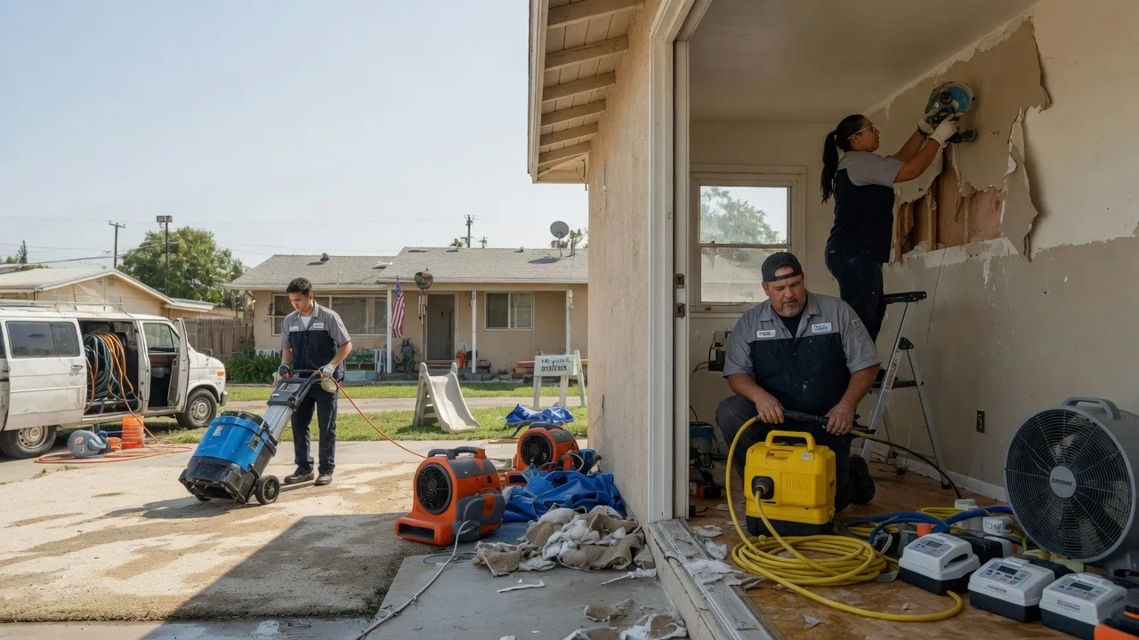 Water Damage Restoration in Quinton, OK near me